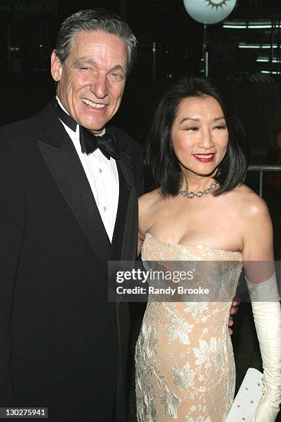 Maury Povich and Connie Chung during 31st Annual Daytime Emmy Awards - Arrivals at Radio City Music Hall in New York City, New York, United States.