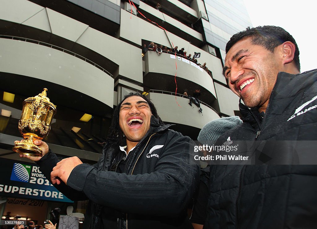 New Zealand IRB RWC 2011 Celebration Parade