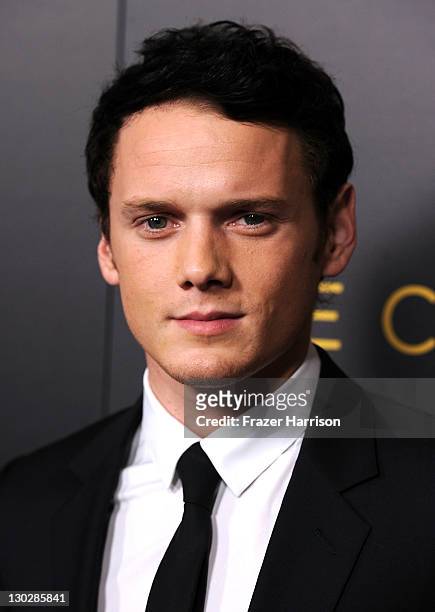 Actor Anton Yelchin arrives at the Premiere of Paramount Pictures' "Like Crazy" held at the Egyptian Theater on October 25, 2011 in Los Angeles,...
