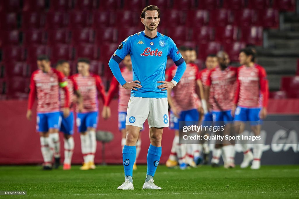 Granada CF v SSC Napoli - UEFA Europa League Round Of 32 Leg One