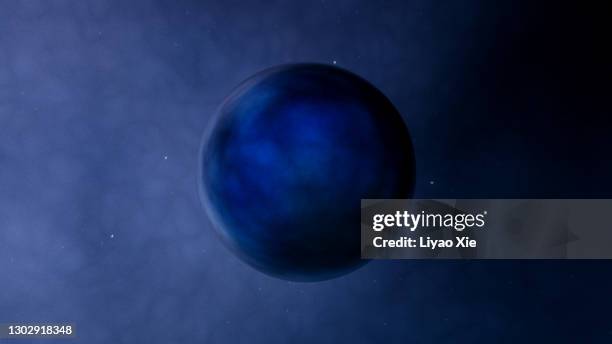 artificial planet - pluto dwarf planet stockfoto's en -beelden