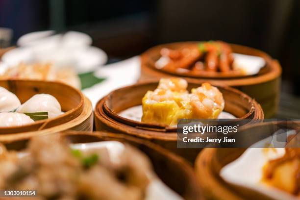 guangzhou dim sum - dim sum meal stock pictures, royalty-free photos & images