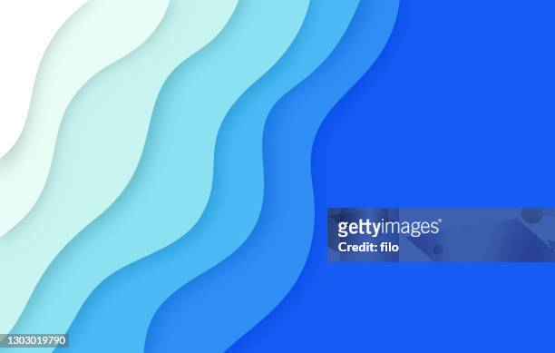 water beach waves abstract background - ocean floor stock illustrations