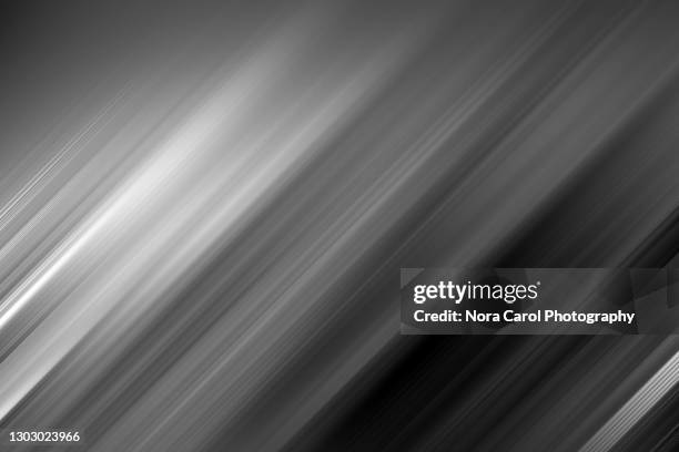 black and white motion abstract background - silver texture stock-fotos und bilder