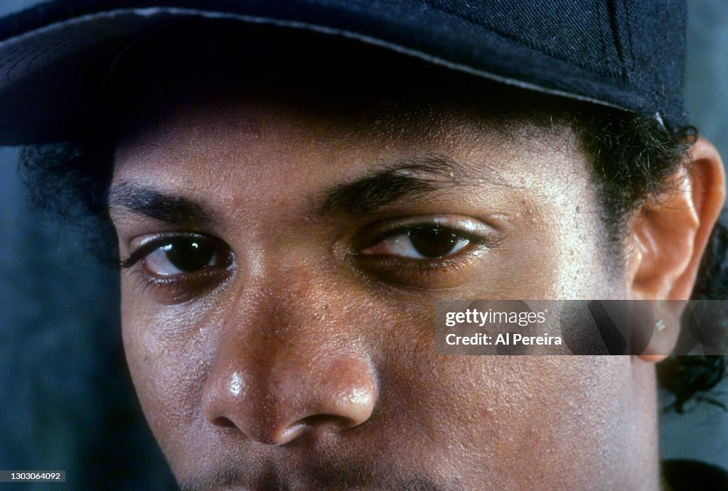 Ezy Rapper Rapper Eazy-E appears in a portrait taken on October 10, 1993 in New ...