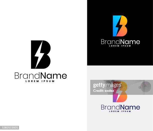 b logo-set - a to b stock-grafiken, -clipart, -cartoons und -symbole