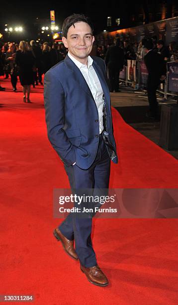 Sebastian Armesto attends the 'Anonymous' premiereat The 55th BFI London Film Festival at Empire Leicester Square on October 25, 2011 in London,...