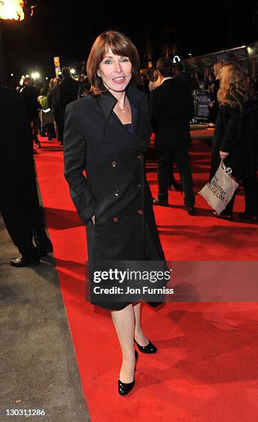 Kay Burleigh attends the 'Anonymous' premiereat The 55th BFI London Film Festival at Empire Leicester Square on October 25, 2011 in London, England.