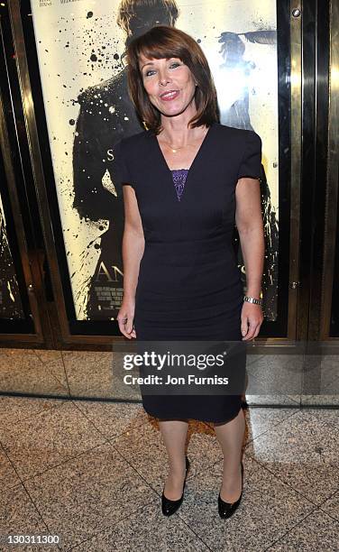 Kay Burleigh attends the 'Anonymous' premiereat The 55th BFI London Film Festival at Empire Leicester Square on October 25, 2011 in London, England.