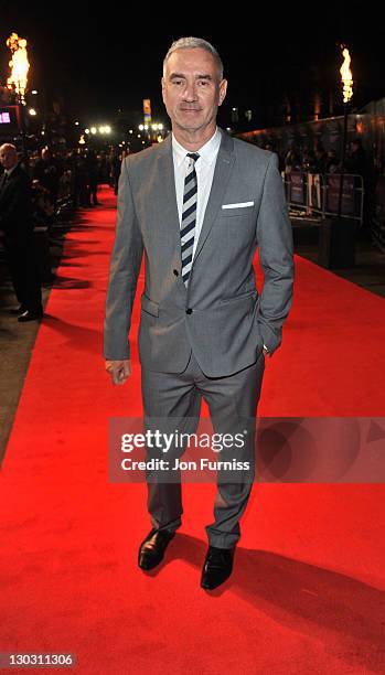 Director Roland Emmerich attends the 'Anonymous' premiereat The 55th BFI London Film Festival at Empire Leicester Square on October 25, 2011 in...