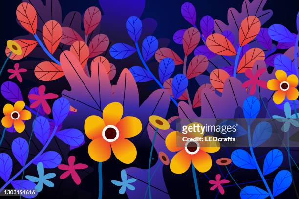 beautiful spring time background - cheerful background stock illustrations