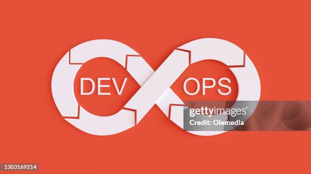 devops concept - life cycle icon stock pictures, royalty-free photos & images