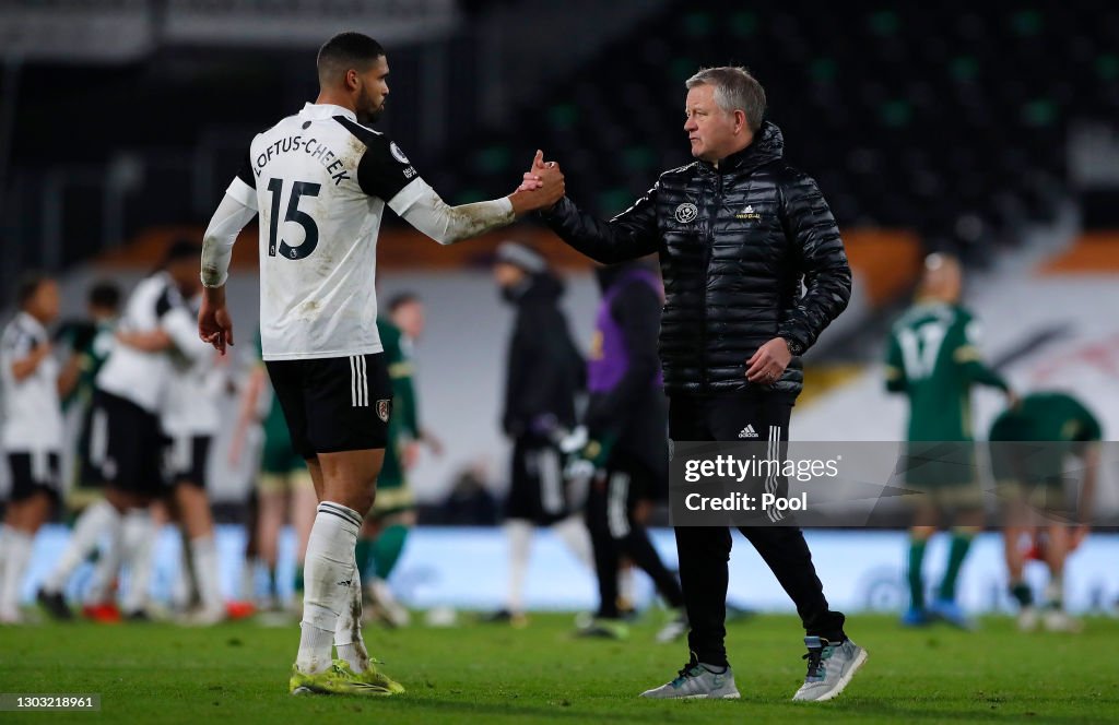 Fulham v Sheffield United - Premier League