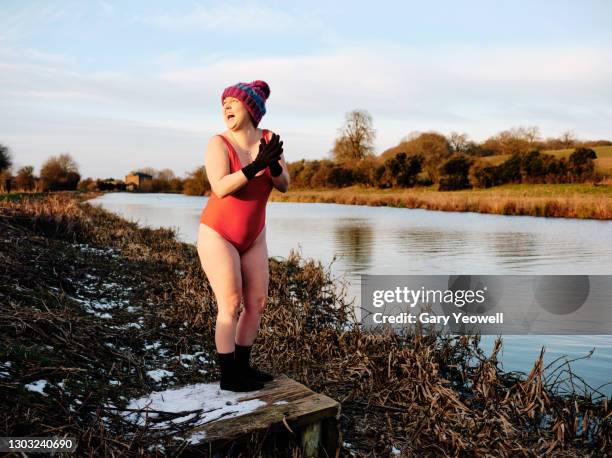 open water river swimmer - determination outdoors stock pictures, royalty-free photos & images