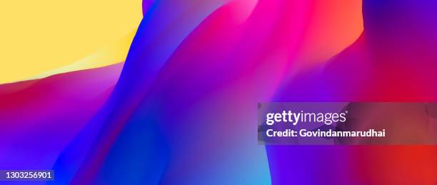 3d multi colorful abstract background - 3d rendering abstract background stock illustrations