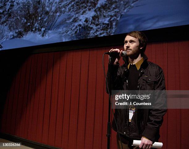 Aaron Ruell, director of "Everything's Gone Green"