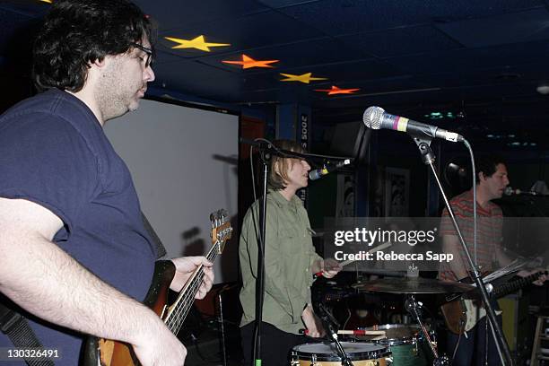 James McNew, Georgia Hubley and Ira Kaplan of Yo La Tengo