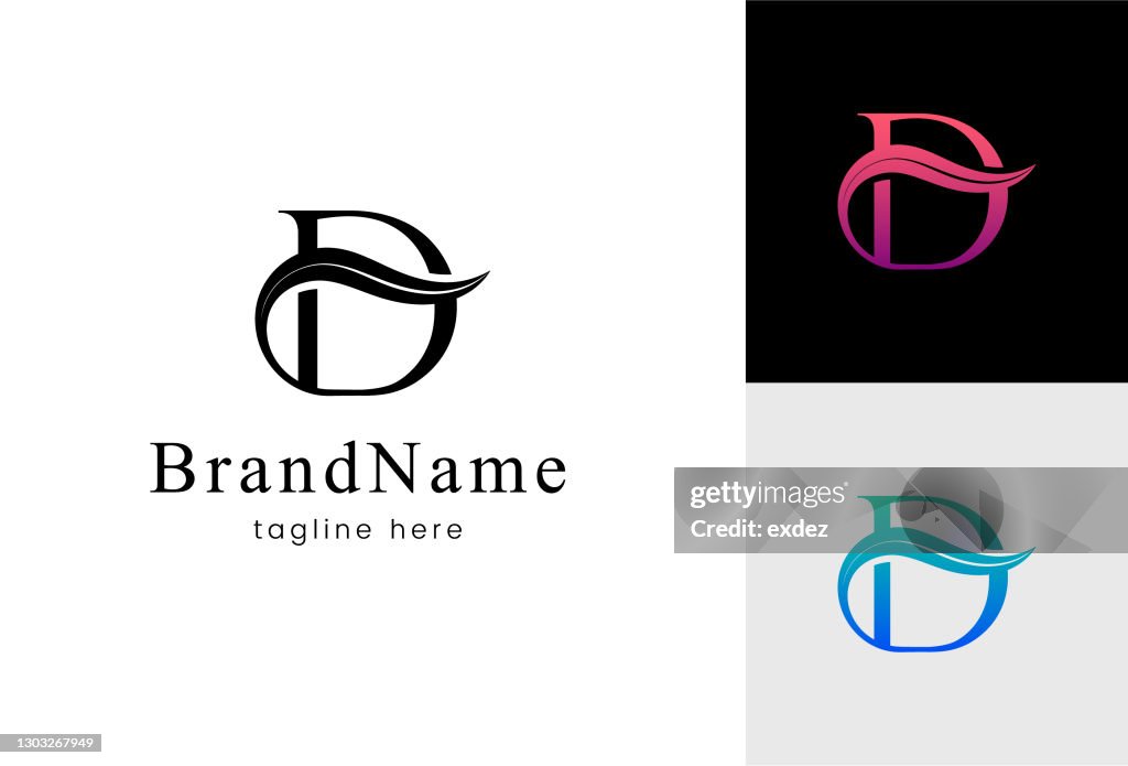 D Logo set