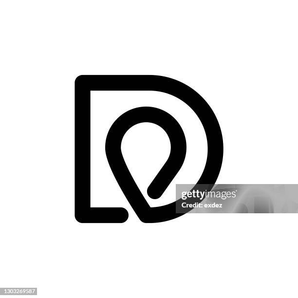d style logo icon shape - images of letter d stock illustrations