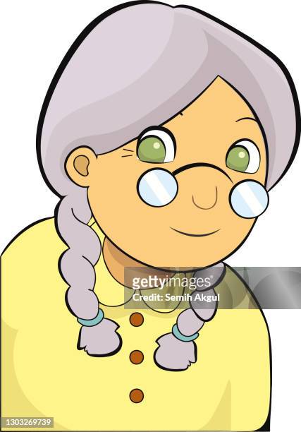 329 Old Lady Smiling Cartoon Photos and Premium High Res Pictures - Getty  Images