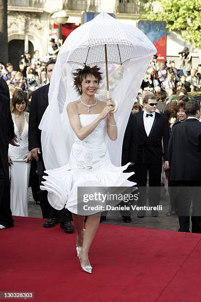Victoria Abril during 2005 Cannes Film Festival - "Cache" Premiere at Festival Du Palais in Cannes, France.