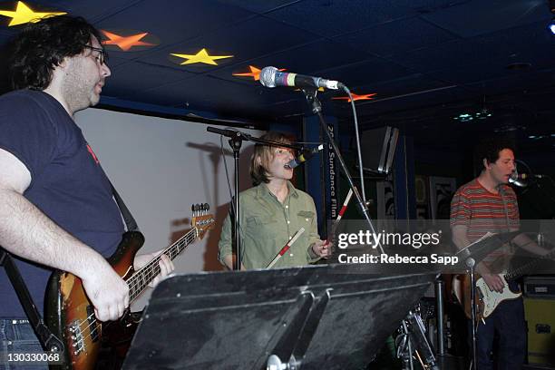 James McNew, Georgia Hubley and Ira Kaplan of Yo La Tengo