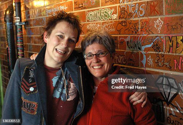 Mary Gauthier and Carol Fontana during 2005 Sundance Film Festival - ASCAP Music Cafe with Anna Nalick, Lori McKenna, Los Pinguos, Suzanne Vega and...