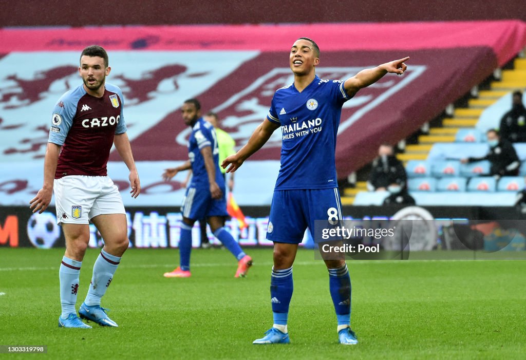 Aston Villa v Leicester City - Premier League