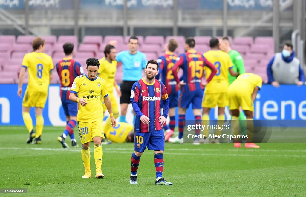 FC Barcelona v Cadiz CF - La Liga Santander