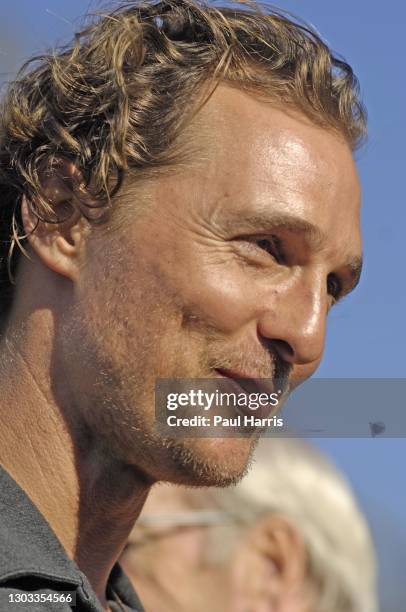 Actor Matthew McConaughey Participates in the 47th Annual Bob Hope Chrysler Classic Pro Am January 18, 2006 held at the Bermuda Dune Country Club, La...