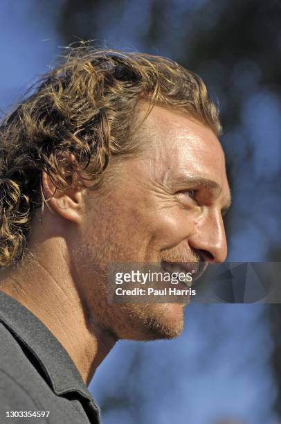 Actor Matthew McConaughey Participates in the 47th Annual Bob Hope Chrysler Classic Pro Am January 18, 2006 held at the Bermuda Dune Country Club, La...
