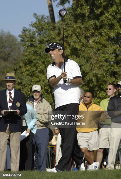 Rocker Alice Cooper participates in the 47th Annual Bob Hope Chrysler Classic Pro Am January 18, 2006 held at the Bermuda Dune Country Club, La...