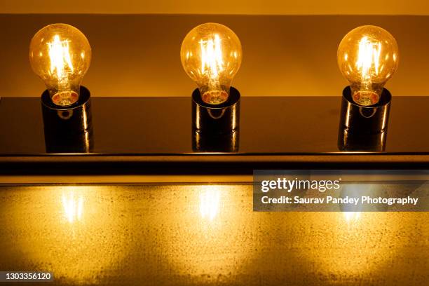 bathroom lights - steamy mirror stock pictures, royalty-free photos & images