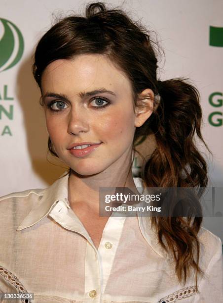 Nicole Linkletter during Global Green USA's 2006 Oscar Party - Arrivals at Henry Fonda Music Box Theatre in Los Angeles, California, United States.