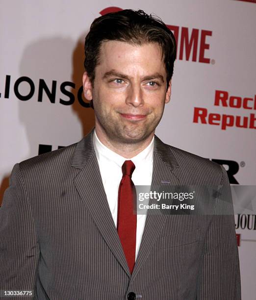 Justin Kirk during Lionsgate and Showtime Host A Celebration For The Golden Globe Nominees "Crash" and "Weeds" at Mortons in Los Angeles, California,...