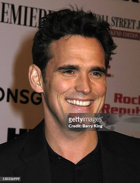 Matt Dillon during Lionsgate and Showtime Host A Celebration For The Golden Globe Nominees "Crash" and "Weeds" at Mortons in Los Angeles, California,...