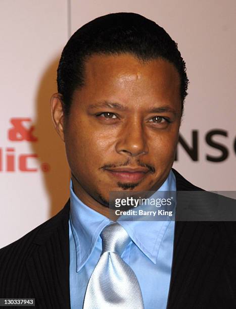 Terrence Howard during Lionsgate and Showtime Host A Celebration For The Golden Globe Nominees "Crash" and "Weeds" at Mortons in Los Angeles,...