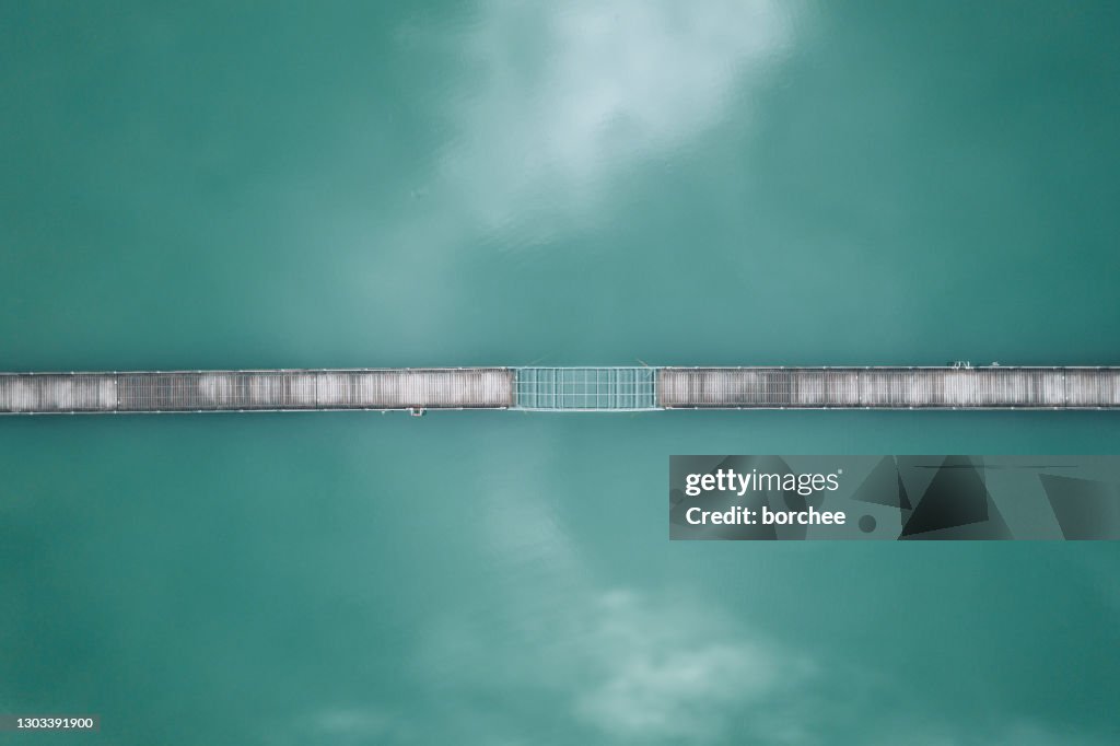 Path Over Green Lake