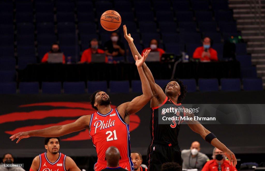 Philadelphia 76ers v Toronto Raptors