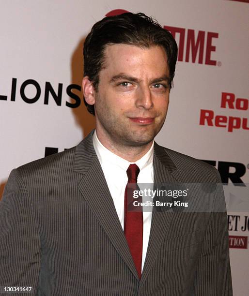 Justin Kirk during Lionsgate and Showtime Host A Celebration For The Golden Globe Nominees "Crash" and "Weeds" at Mortons in Los Angeles, California,...