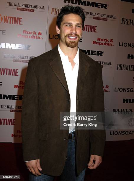 Huntley Ritter during Lionsgate and Showtime Host A Celebration For The Golden Globe Nominees "Crash" and "Weeds" at Mortons in Los Angeles,...