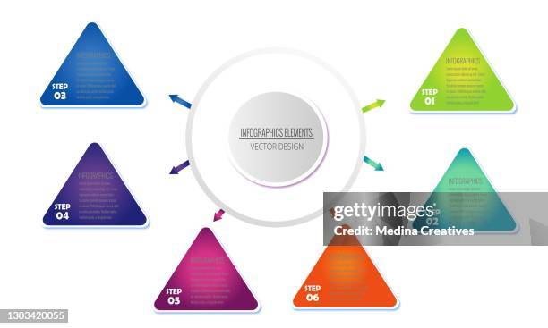infographic template. steps options elements infographic template for website, ui apps, business presentation. - 3 column infographic stock illustrations