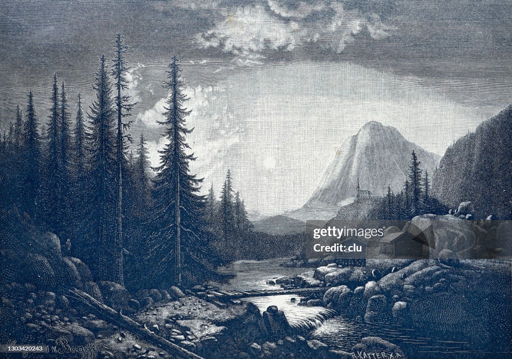 Landscape in Norway
