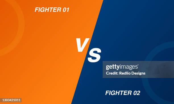 versus vs screen background stock illustration - versus stock illustrations