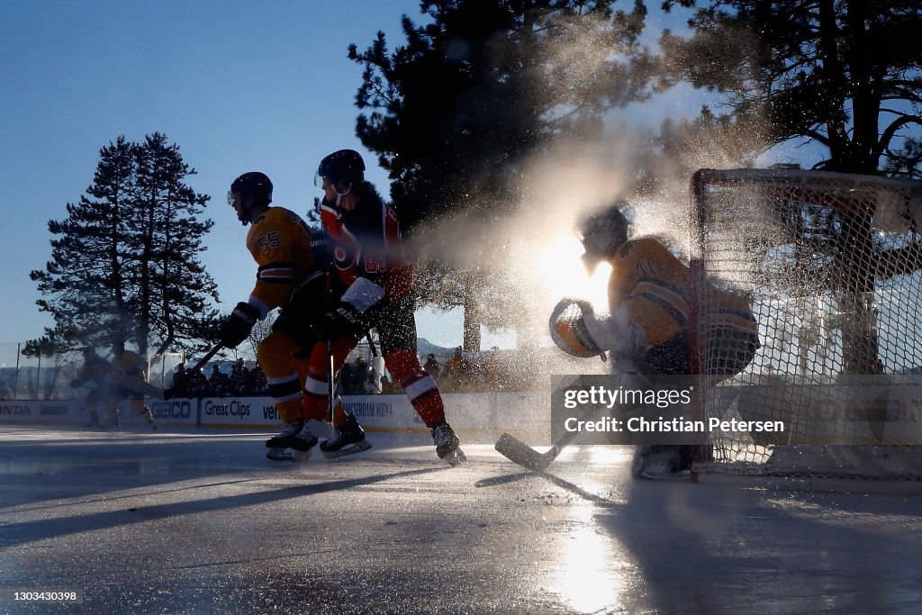 NHL Outdoors At Lake Tahoe - Philadelphia Flyers v Boston Bruins
