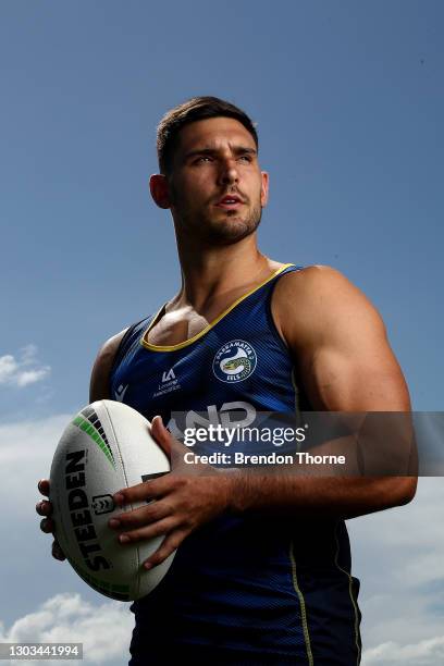 Ryan Matterson Rugby Ryan Matterson of the Eels poses during a Parramatta Eels NRL media ...