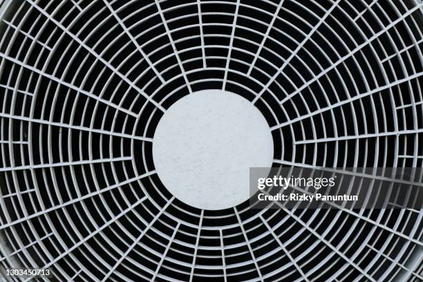 full frame shot of air conditioning fan - electric fan bildbanksfoton och bilder