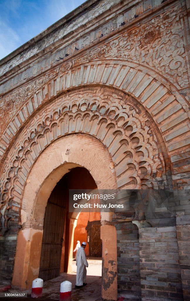 Bab Agnaou City Gate, Marrakesh, Morocco