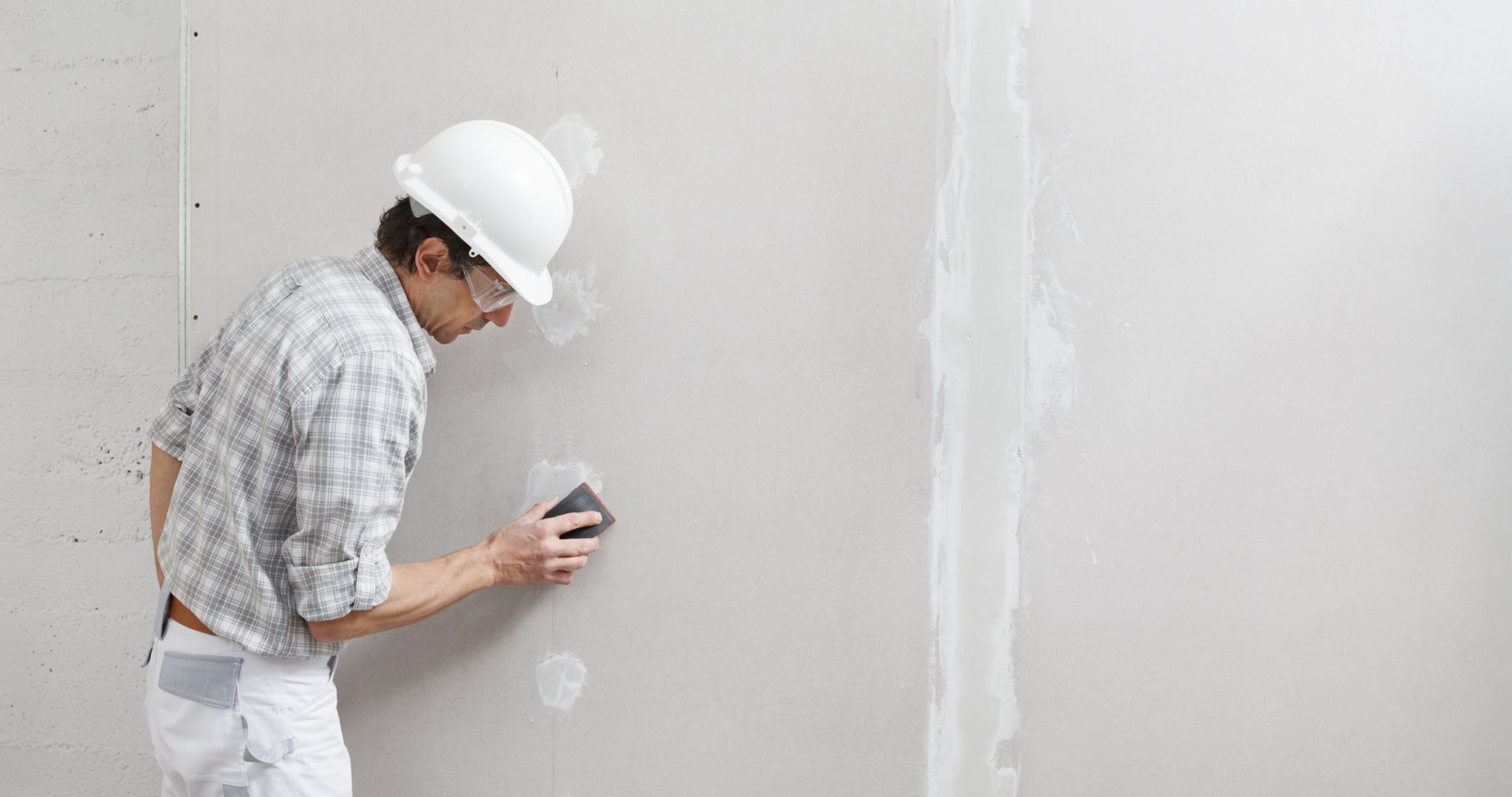 sanding drywall