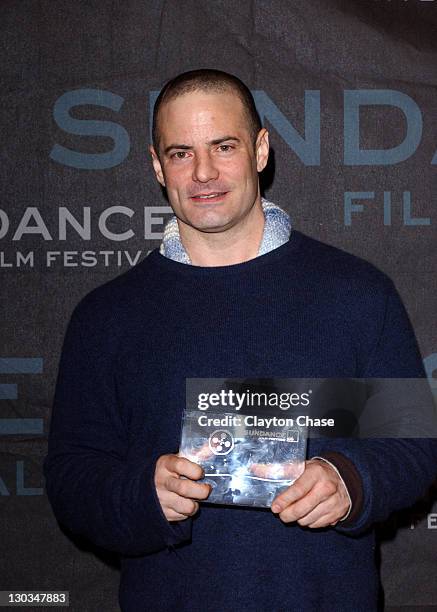 Dito Montiel, director of "A Guide to Recognizing Your Saints" and winner of the Special Jury Prize for Best Ensemble Performance in a Drama